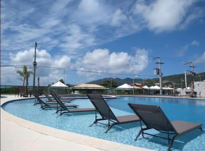 Cobertura Pe Na Areia Com Piscina Privativa E Vista Mar Na Praia Dos Anjos, Arraial Do Cabo, Para Ate 8 Pessoas Exterior foto