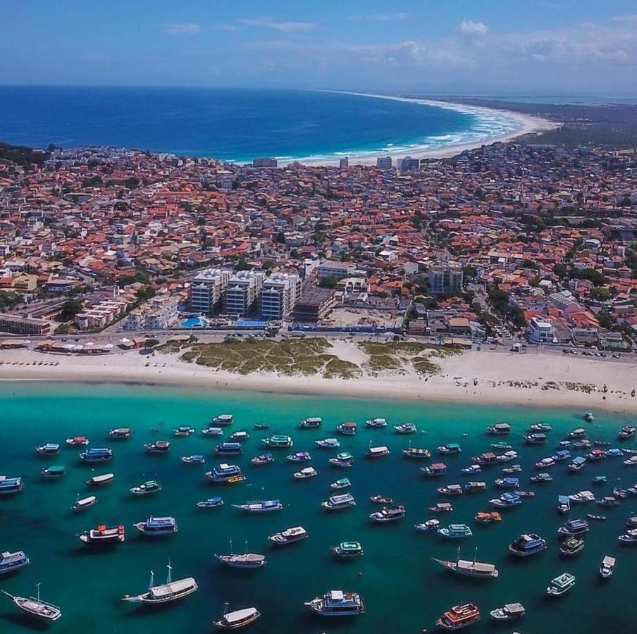Cobertura Pe Na Areia Com Piscina Privativa E Vista Mar Na Praia Dos Anjos, Arraial Do Cabo, Para Ate 8 Pessoas Exterior foto