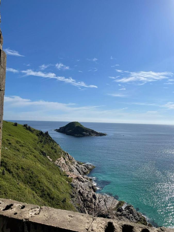 Cobertura Pe Na Areia Com Piscina Privativa E Vista Mar Na Praia Dos Anjos, Arraial Do Cabo, Para Ate 8 Pessoas Exterior foto